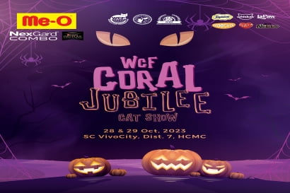 WCF Coral Jubilee Catshow Season 2 tại Thành phố Hồ Chí Minh 2023